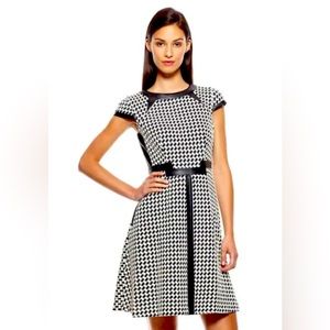 Julia Jordan houndstooth dress NWT